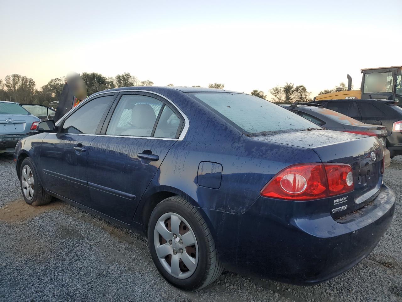 2007 Kia Optima Lx VIN: KNAGE123075133221 Lot: 74832994