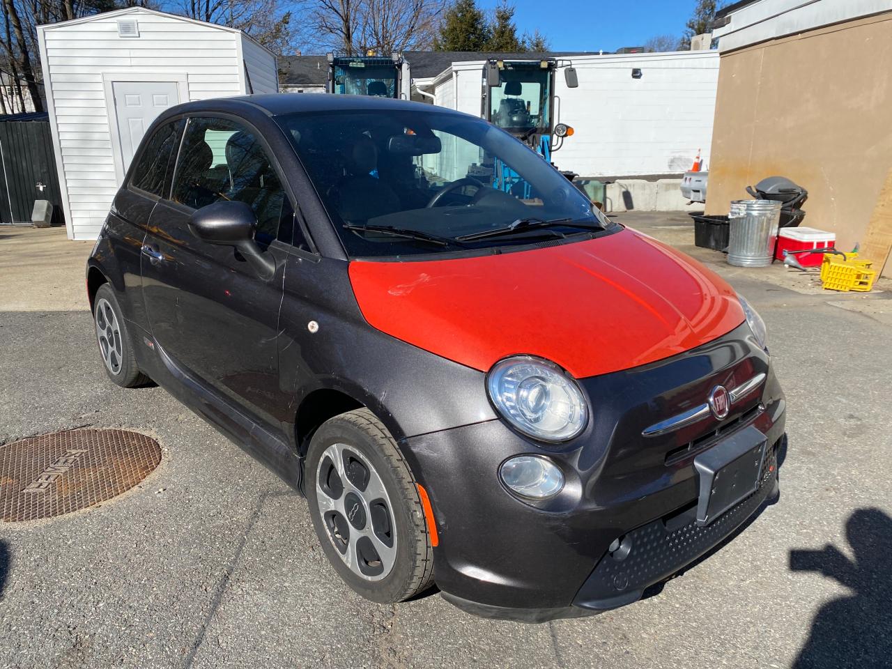 2015 Fiat 500 Electric VIN: 3C3CFFGE7FT695464 Lot: 75654134