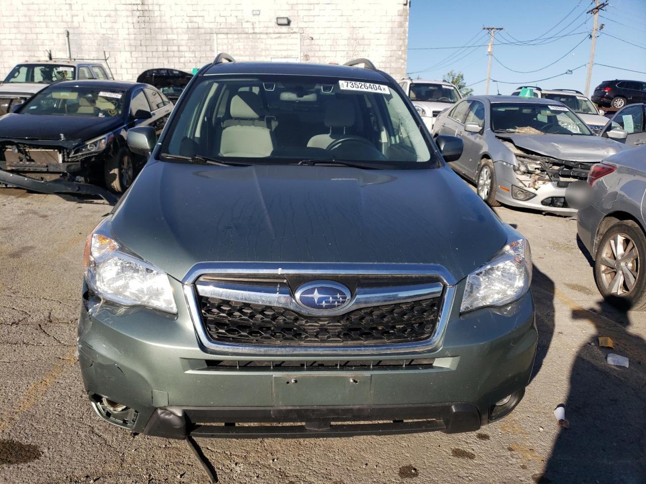 2016 Subaru Forester 2.5I Premium VIN: JF2SJAFC2GH563660 Lot: 73526404