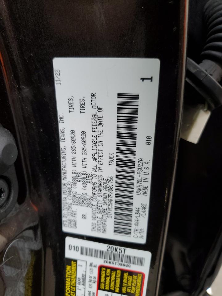 5TFMC5AB7PX001766 2023 Toyota Tundra Crewmax Platinum