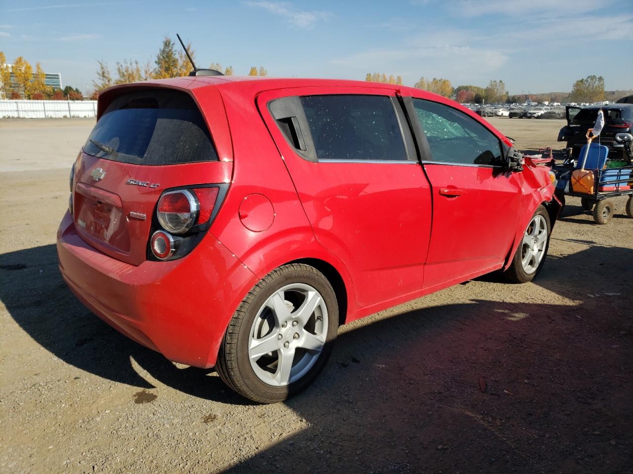 2016 Chevrolet Sonic Lt VIN: 1G1JC6SBXG4155762 Lot: 76995744