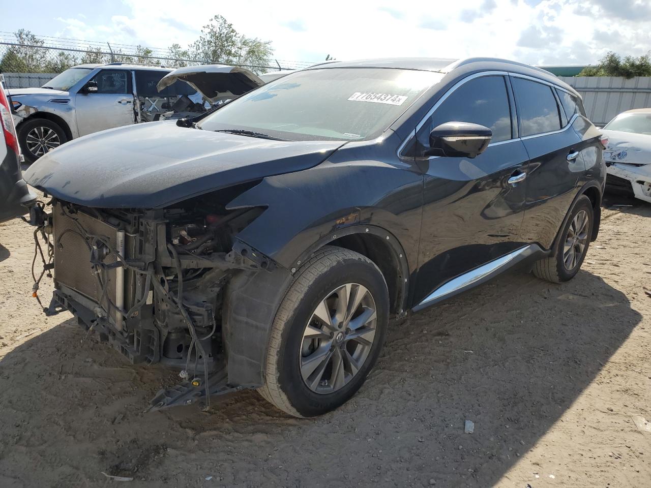 2015 Nissan Murano S VIN: 5N1AZ2MGXFN245442 Lot: 77654374