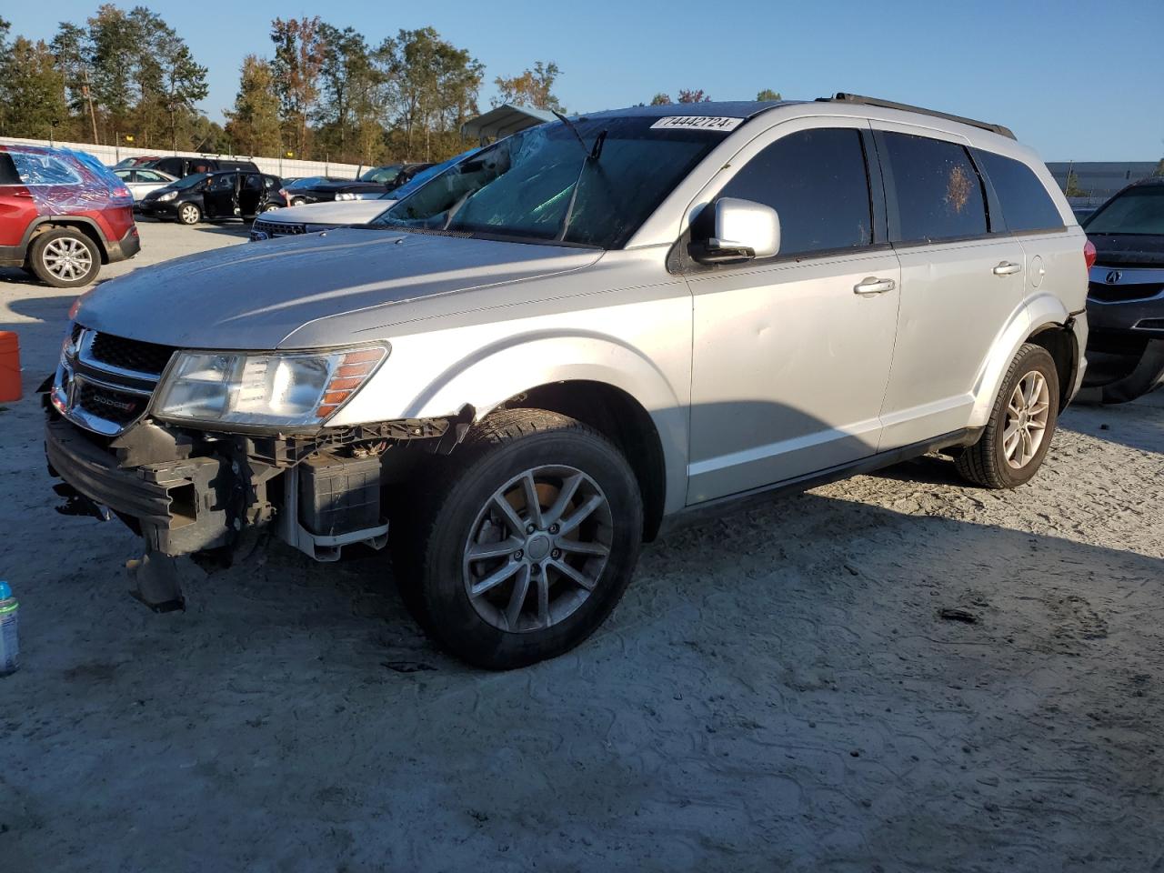 2013 Dodge Journey Sxt VIN: 3C4PDCBG9DT570599 Lot: 74442724