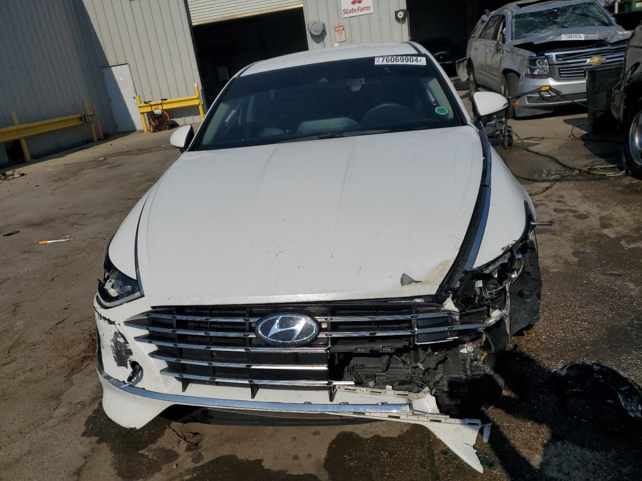 2022 Hyundai Sonata Hybrid VIN: KMHL24JJ0NA048357 Lot: 76069904