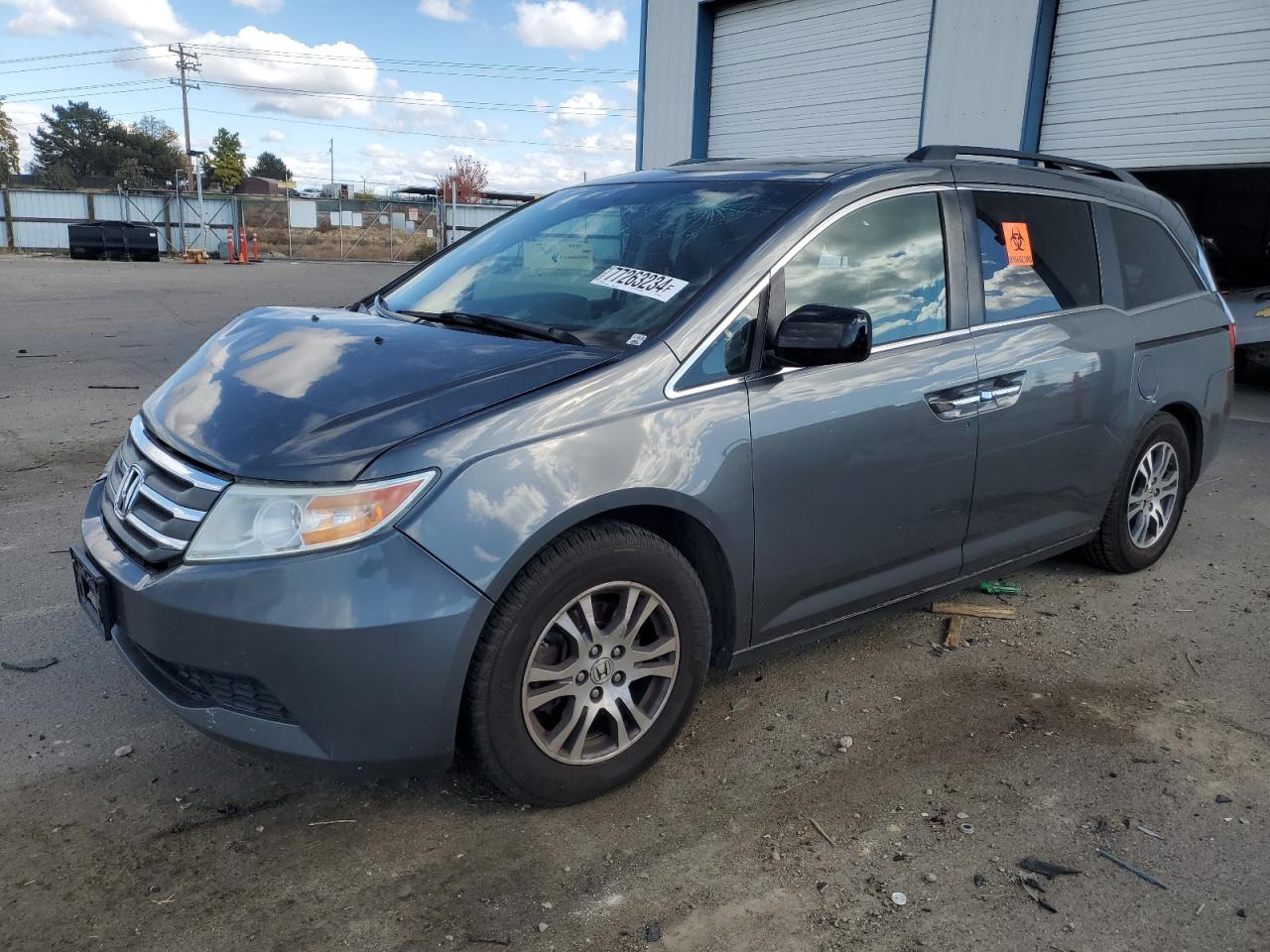 2013 Honda Odyssey Exl VIN: 5FNRL5H60DB025914 Lot: 77263234