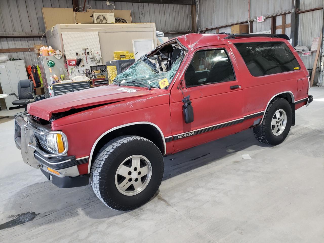 1992 Chevrolet Blazer S10 VIN: 1GNCT18Z6N0130621 Lot: 76988724