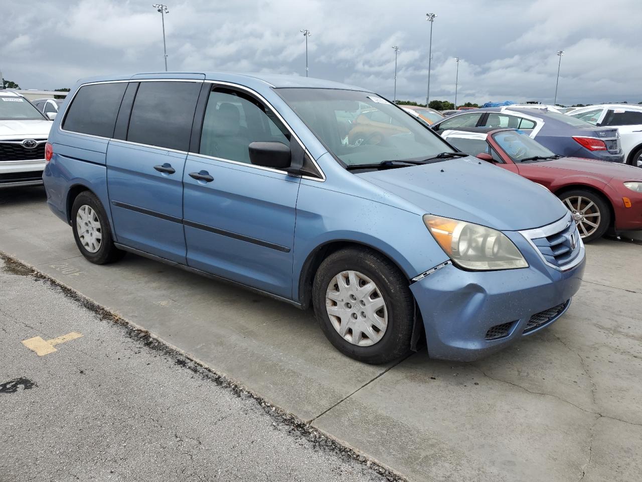 2010 Honda Odyssey Lx VIN: 5FNRL3H25AB035349 Lot: 73982854