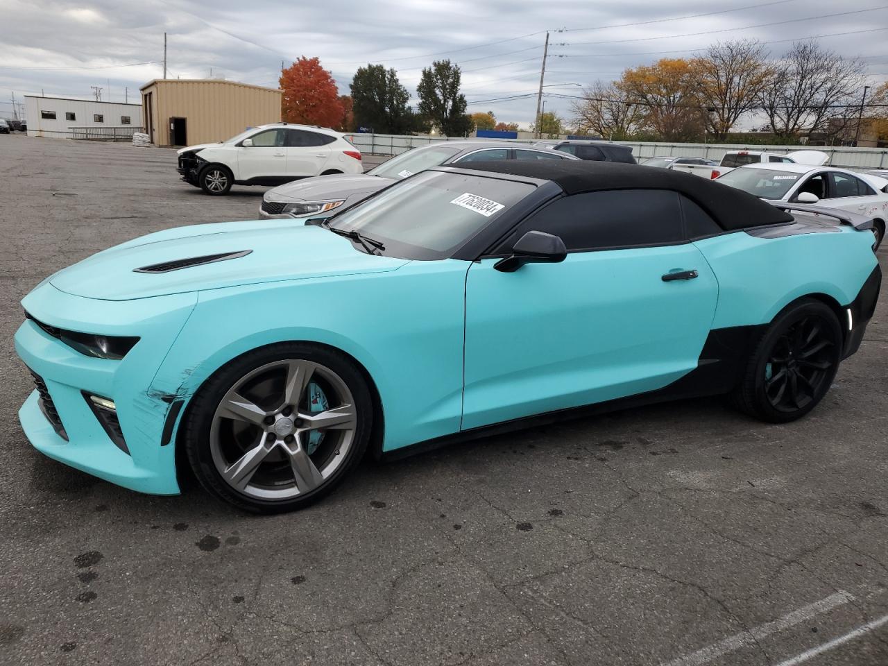 2017 Chevrolet Camaro Ss VIN: 1G1FF3D75H0197530 Lot: 77620034