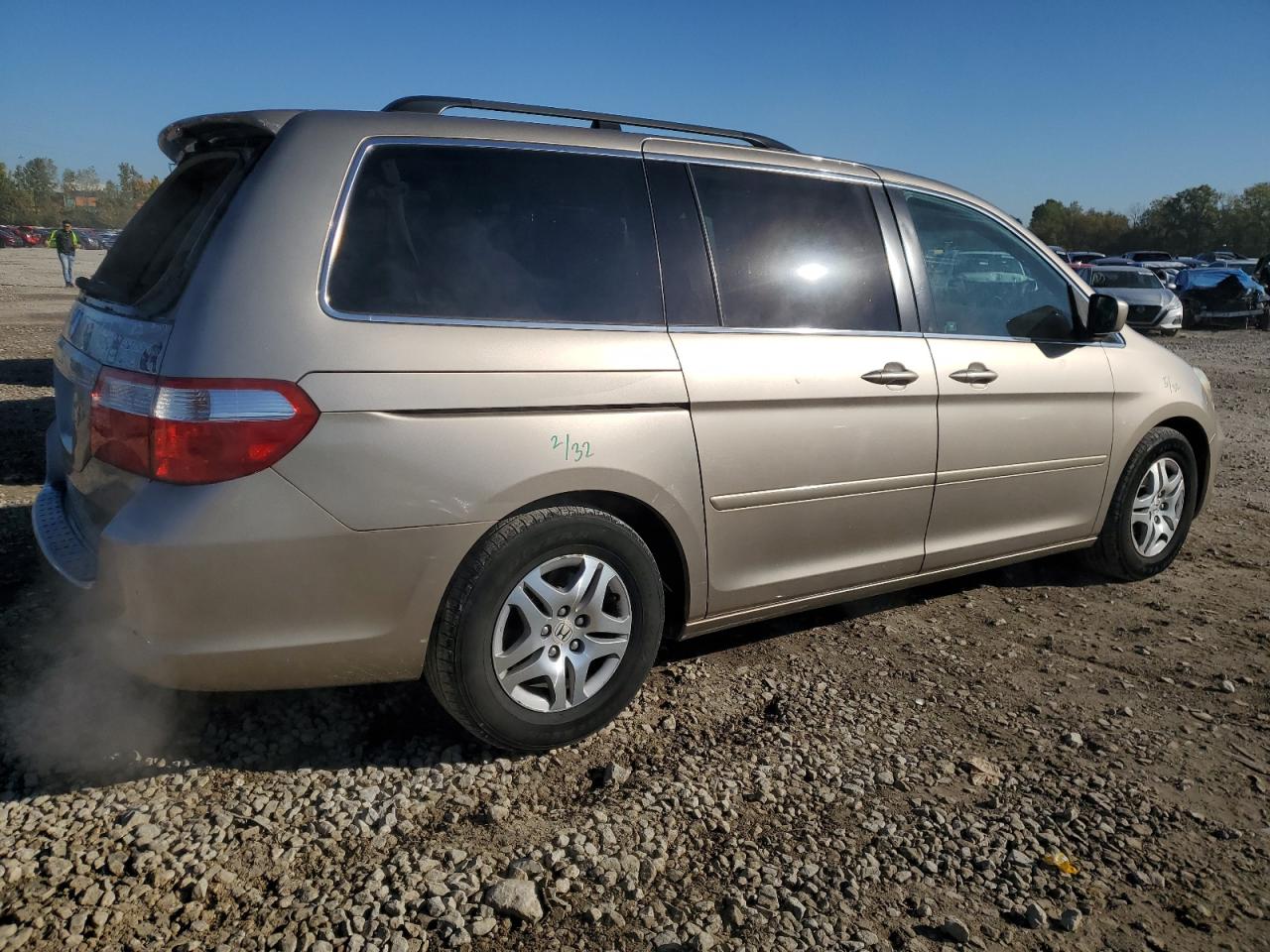 2007 Honda Odyssey Ex VIN: 5FNRL38437B133693 Lot: 79080954