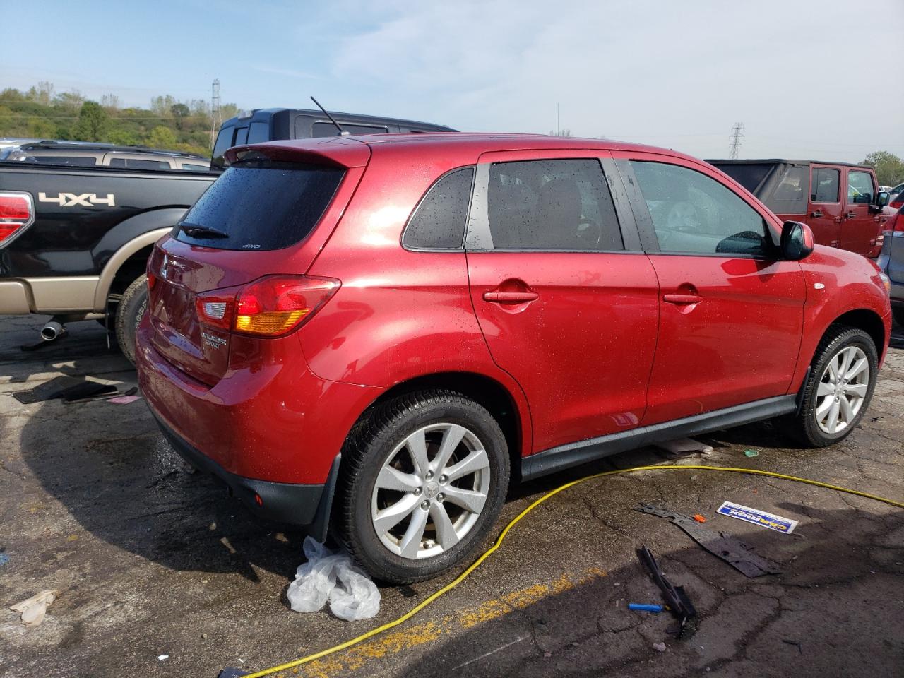 2014 Mitsubishi Outlander Sport Es VIN: 4A4AR3AU4EE013477 Lot: 73607694