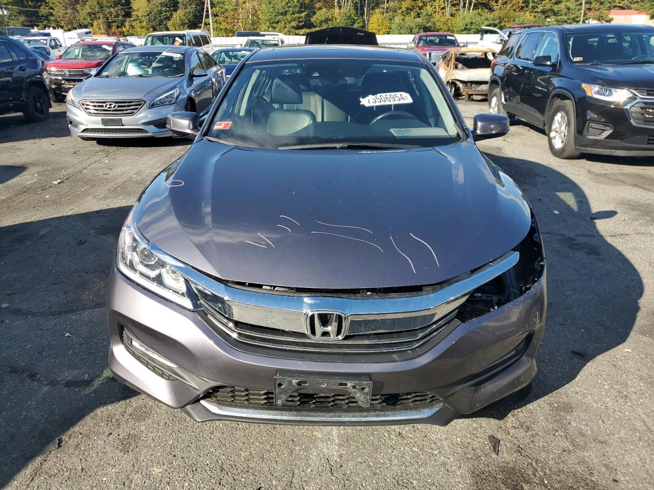 JHMCR6F58HC029649 2017 Honda Accord Hybrid Exl