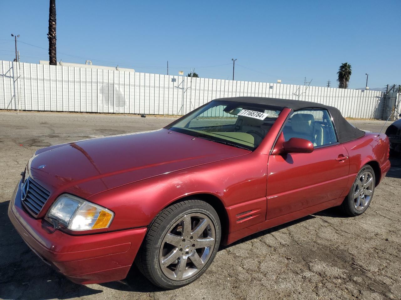 1999 Mercedes-Benz Sl 500 VIN: WDBFA68F3XF184908 Lot: 77165784