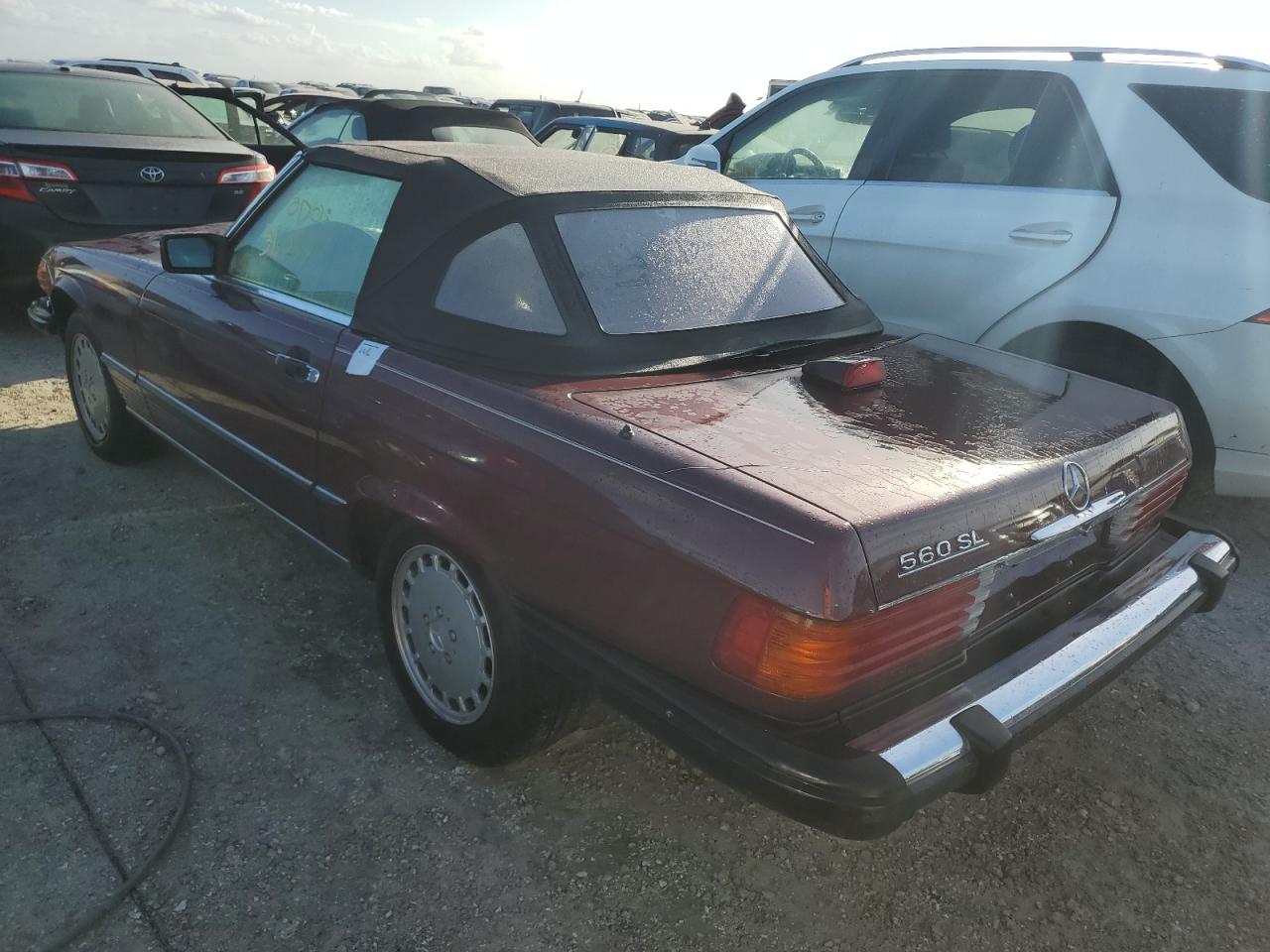 WDBBA48D0HA059591 1987 Mercedes-Benz 560 Sl