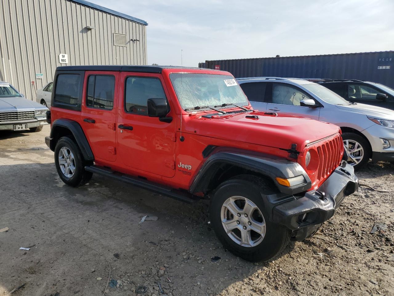 2018 Jeep Wrangler Unlimited Sport VIN: 1C4HJXDG1JW105130 Lot: 74062104