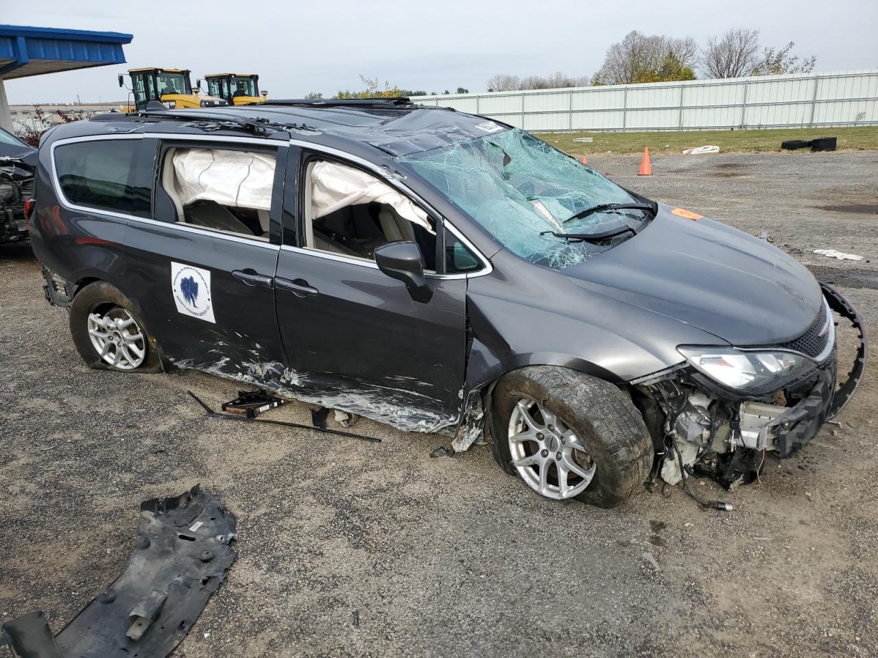 2021 Chrysler Voyager Lxi VIN: 2C4RC1DG9MR515716 Lot: 78623734