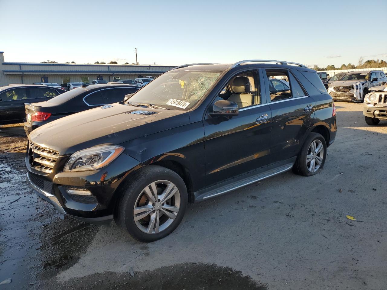 2014 Mercedes-Benz Ml 350 Bluetec VIN: 4JGDA2EB9EA289087 Lot: 75919474