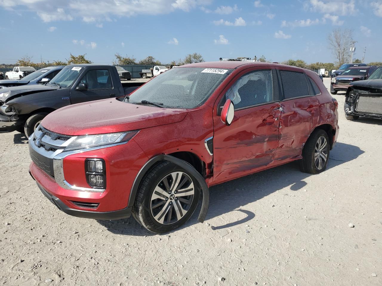 2021 Mitsubishi Outlander Sport Es VIN: JA4ARUAU4MU018190 Lot: 77115294