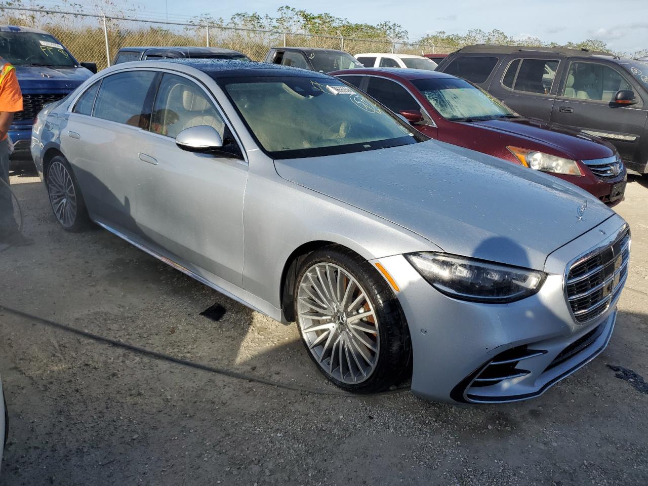 2021 Mercedes-Benz S 580 4Matic VIN: W1K6G7GB8MA032562 Lot: 76569594