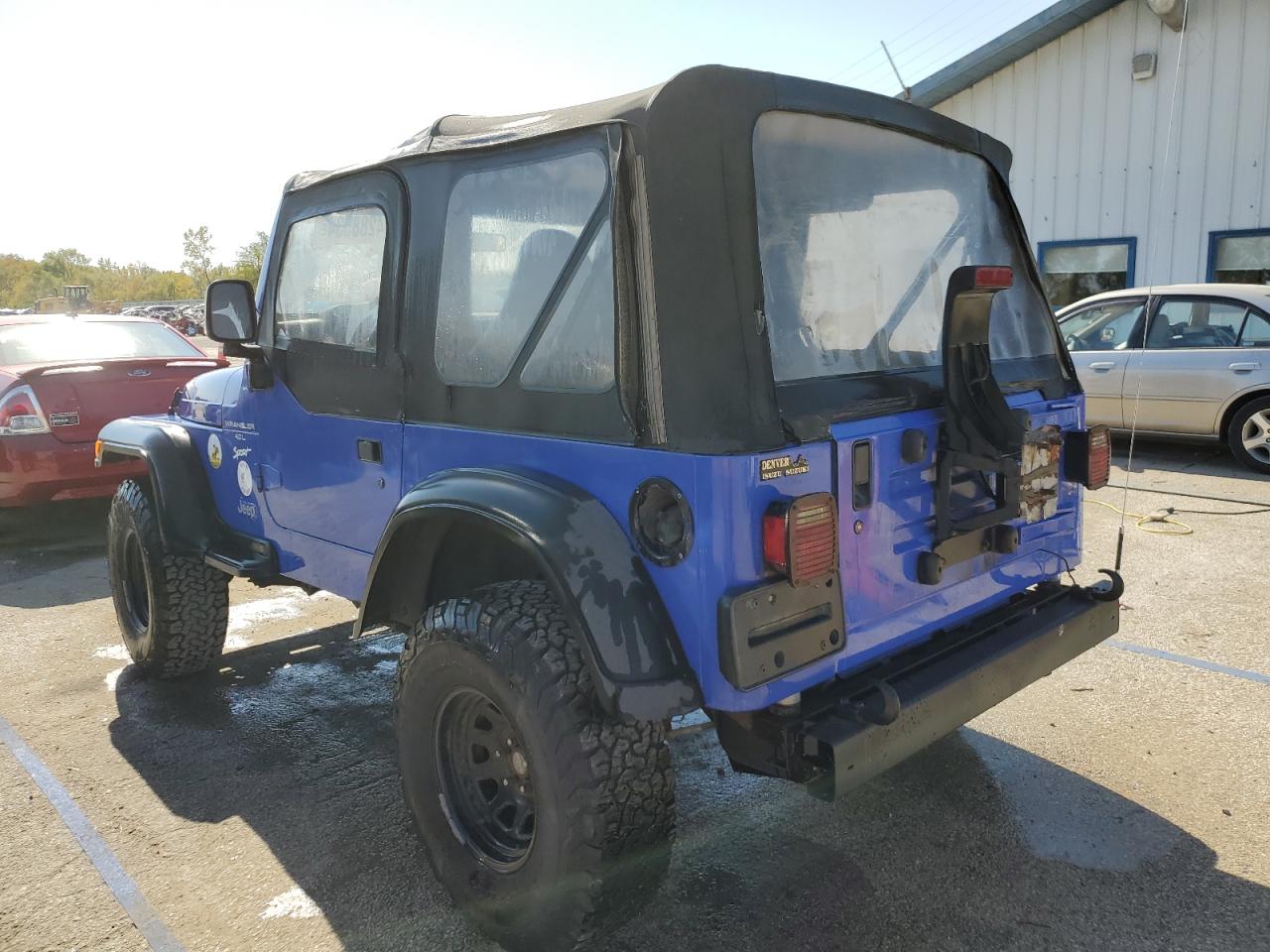 1997 Jeep Wrangler / Tj Sport VIN: 1J4FY19S6VP517082 Lot: 74288534