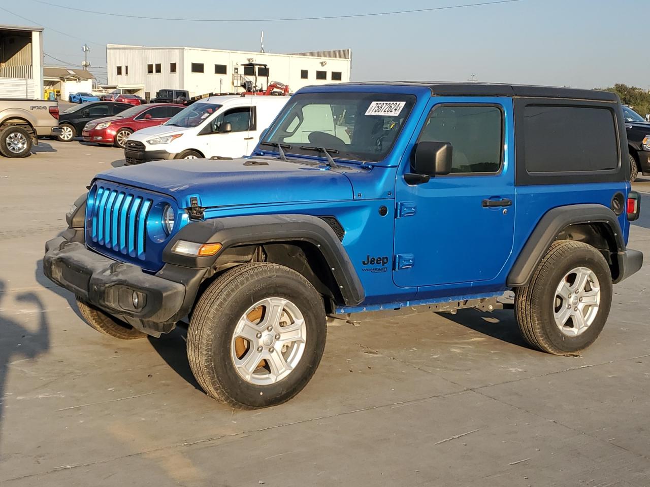 1C4GJXAN0MW790739 2021 Jeep Wrangler Sport