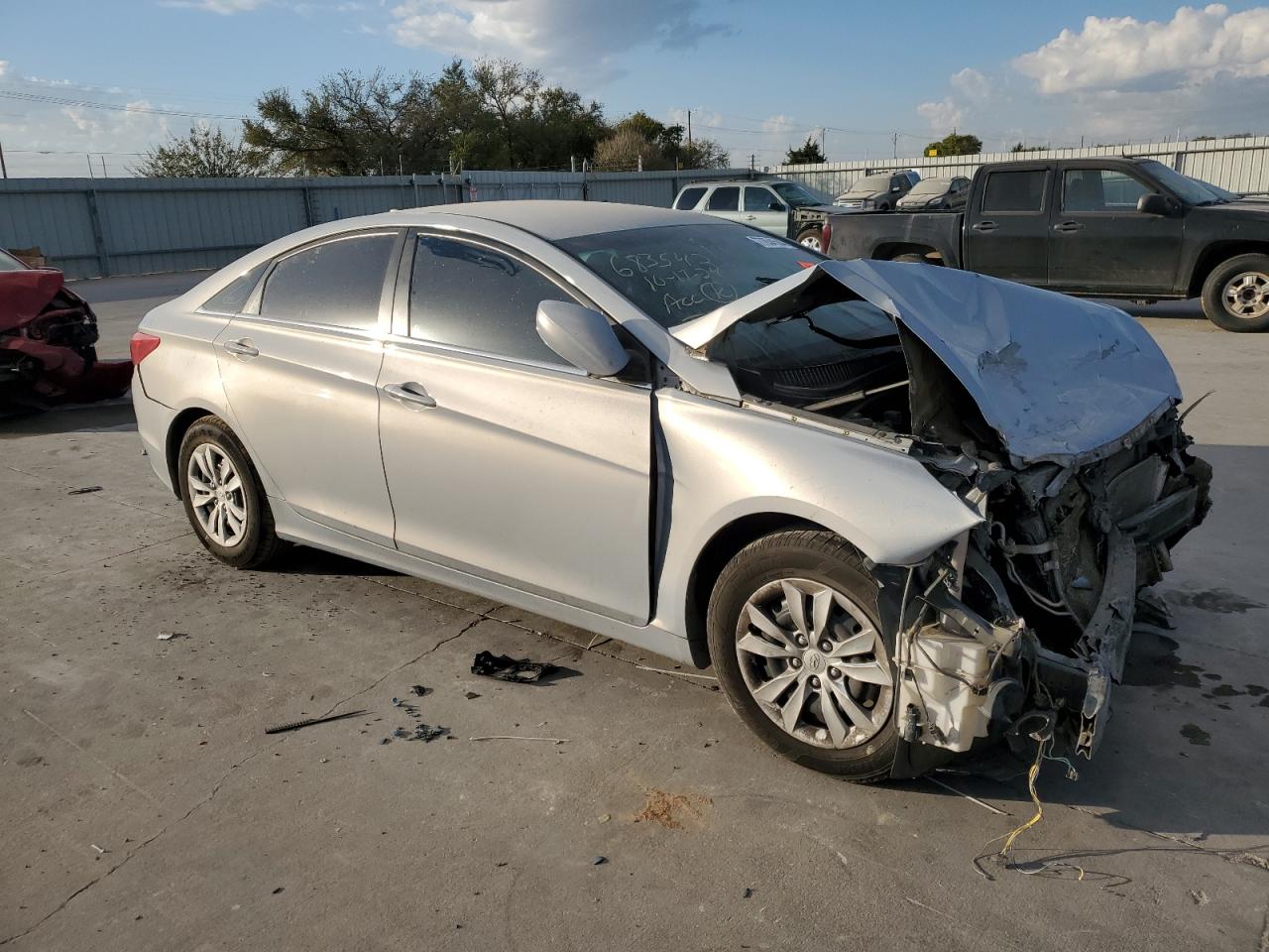 2012 Hyundai Sonata Gls VIN: 5NPEB4AC0CH436788 Lot: 77654584