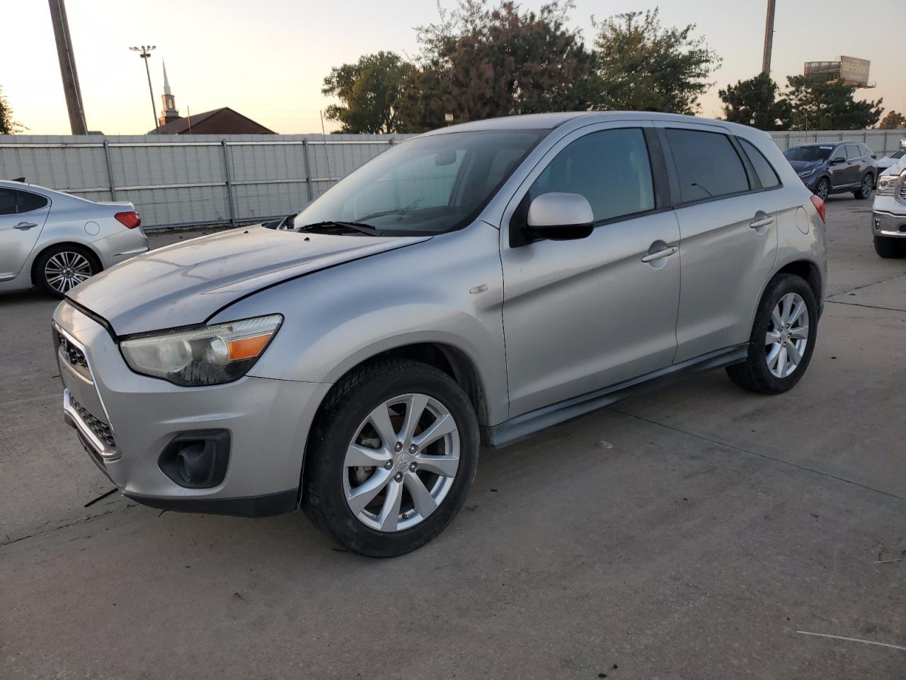 2014 Mitsubishi Outlander Sport Es VIN: 4A4AP3AU8EE021958 Lot: 78139014