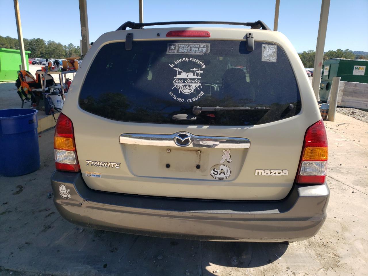 4F2YZ04154KM06989 2004 Mazda Tribute Lx