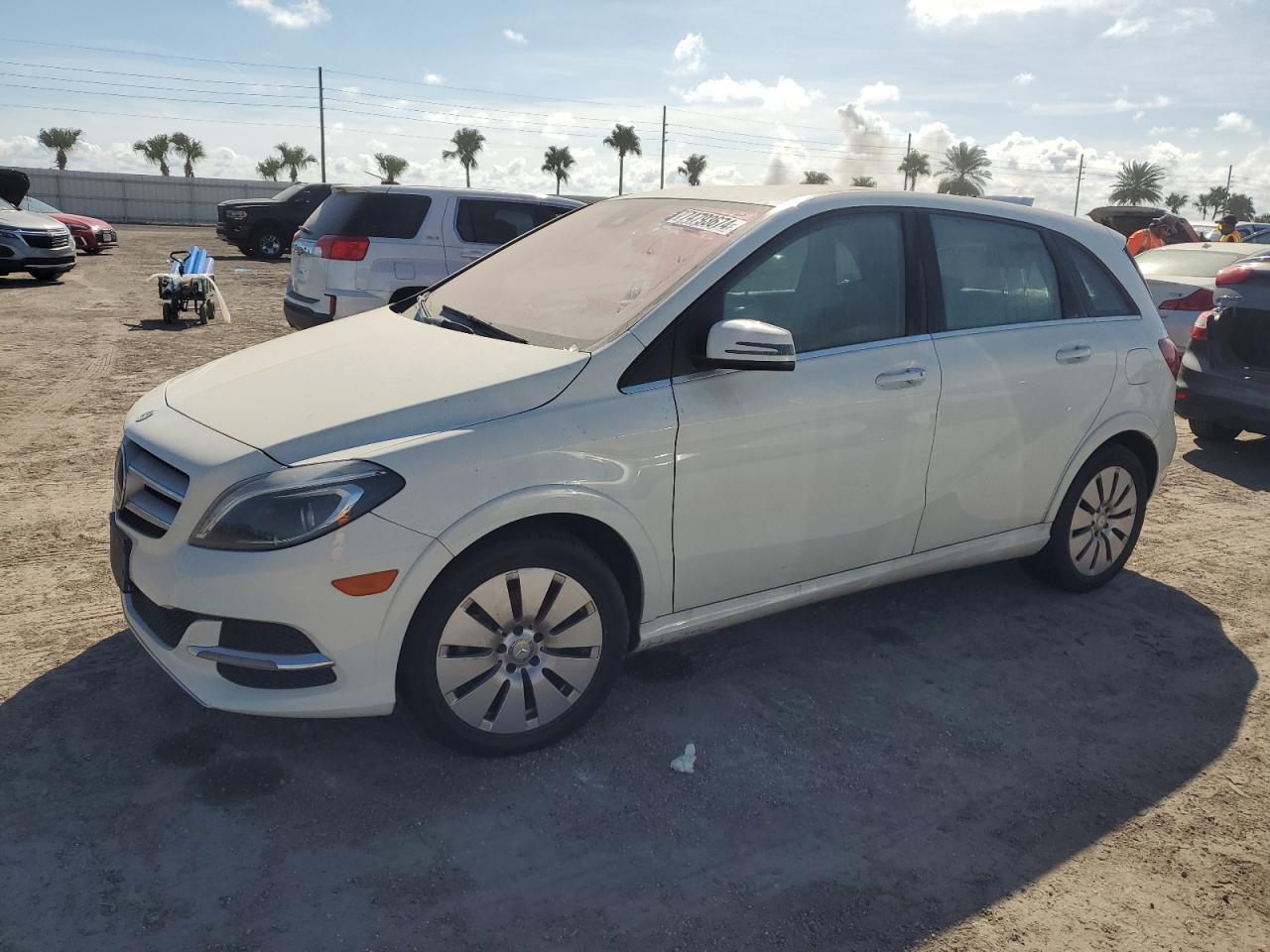 2017 Mercedes-Benz B 250E VIN: WDDVP9AB4HJ014792 Lot: 74793674