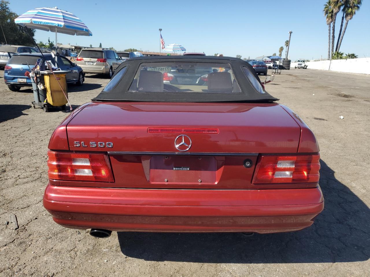 1999 Mercedes-Benz Sl 500 VIN: WDBFA68F3XF184908 Lot: 77165784