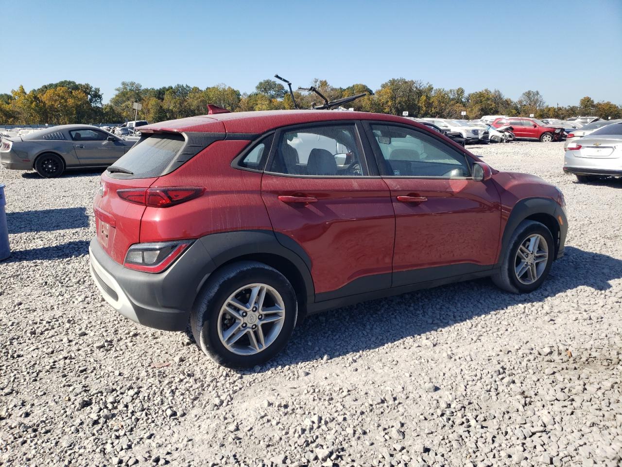 2022 Hyundai Kona Sel VIN: KM8K22AB0NU796663 Lot: 77100614