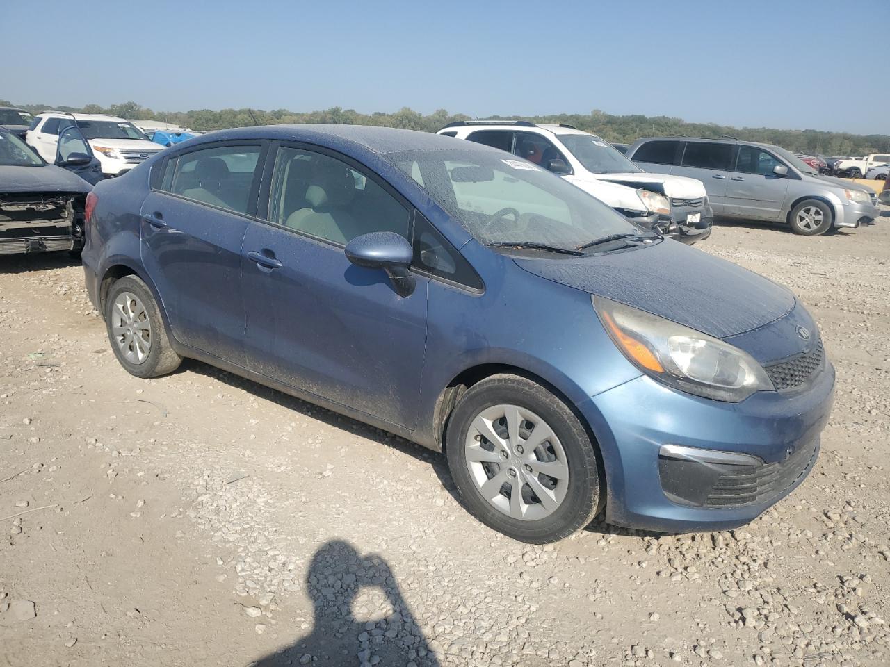 2016 Kia Rio Lx VIN: KNADM4A3XG6577340 Lot: 74478694