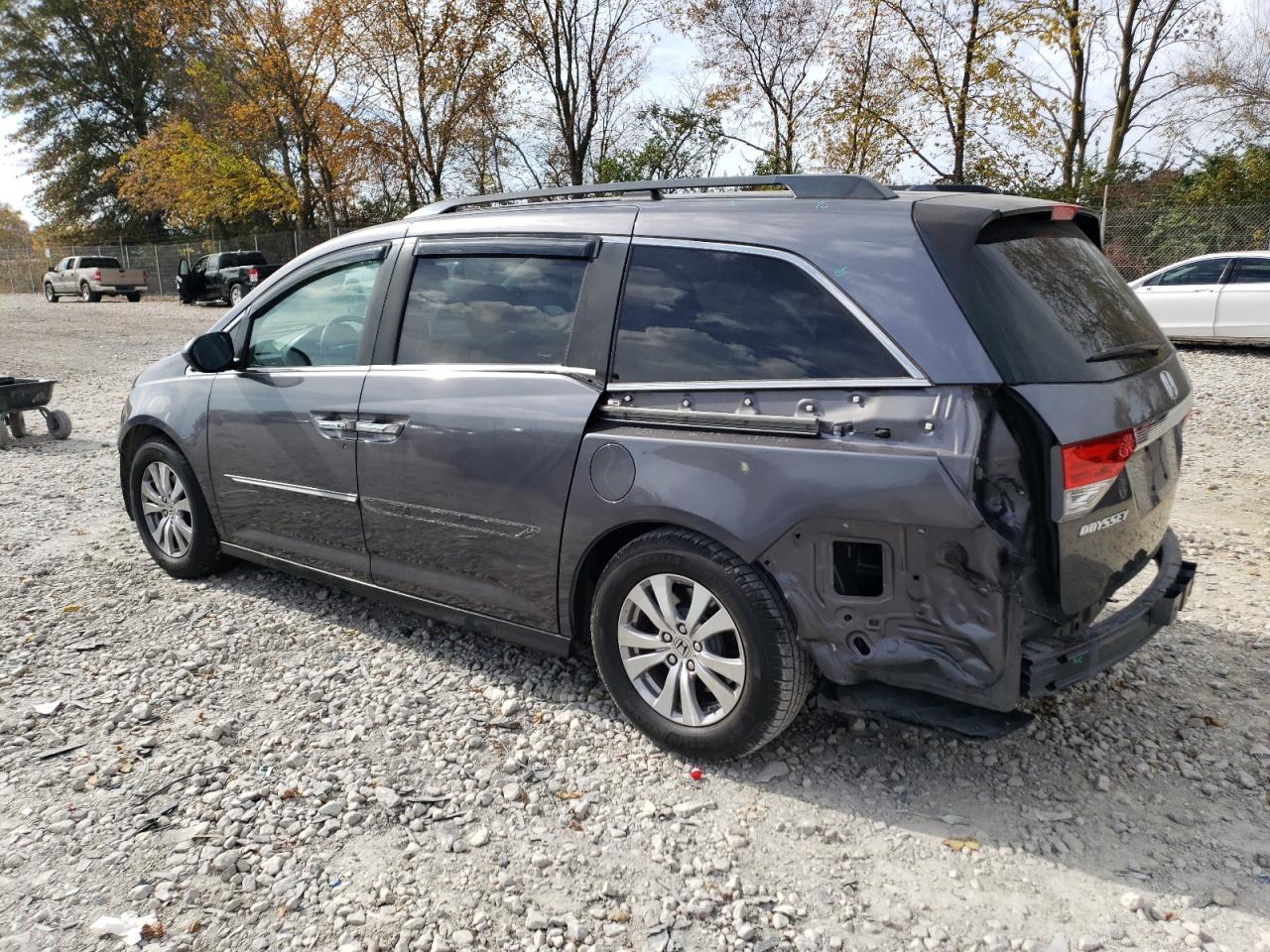 2015 Honda Odyssey Exl VIN: 5FNRL5H60FB093827 Lot: 77641284