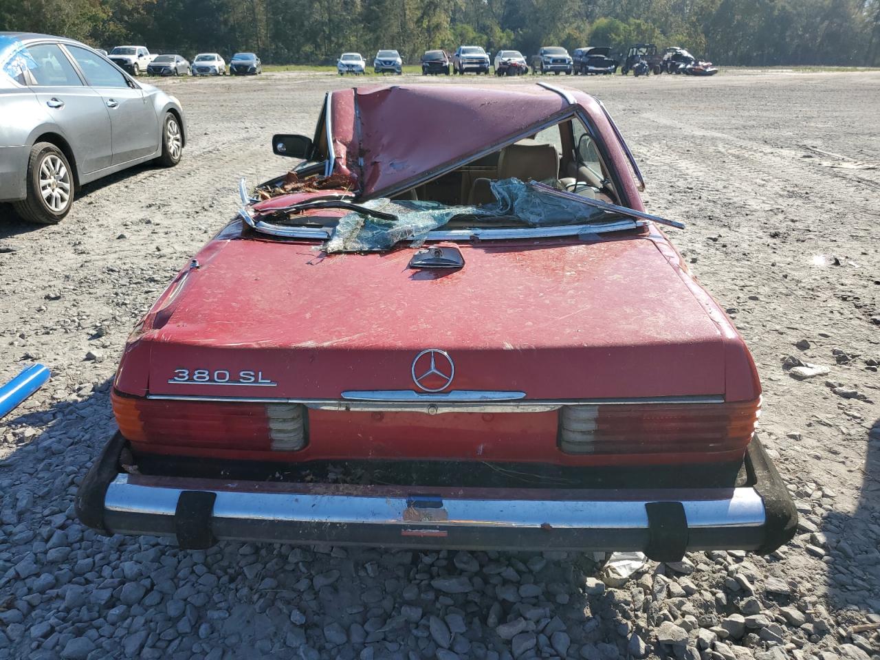 1982 Mercedes-Benz 380 Sl VIN: WDBBA45A5CB014255 Lot: 76545864