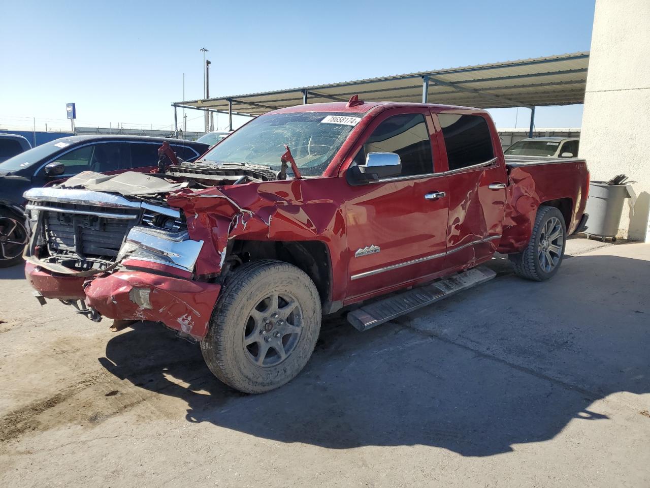 2018 Chevrolet Silverado K1500 High Country VIN: 3GCUKTEJ8JG638461 Lot: 78658174