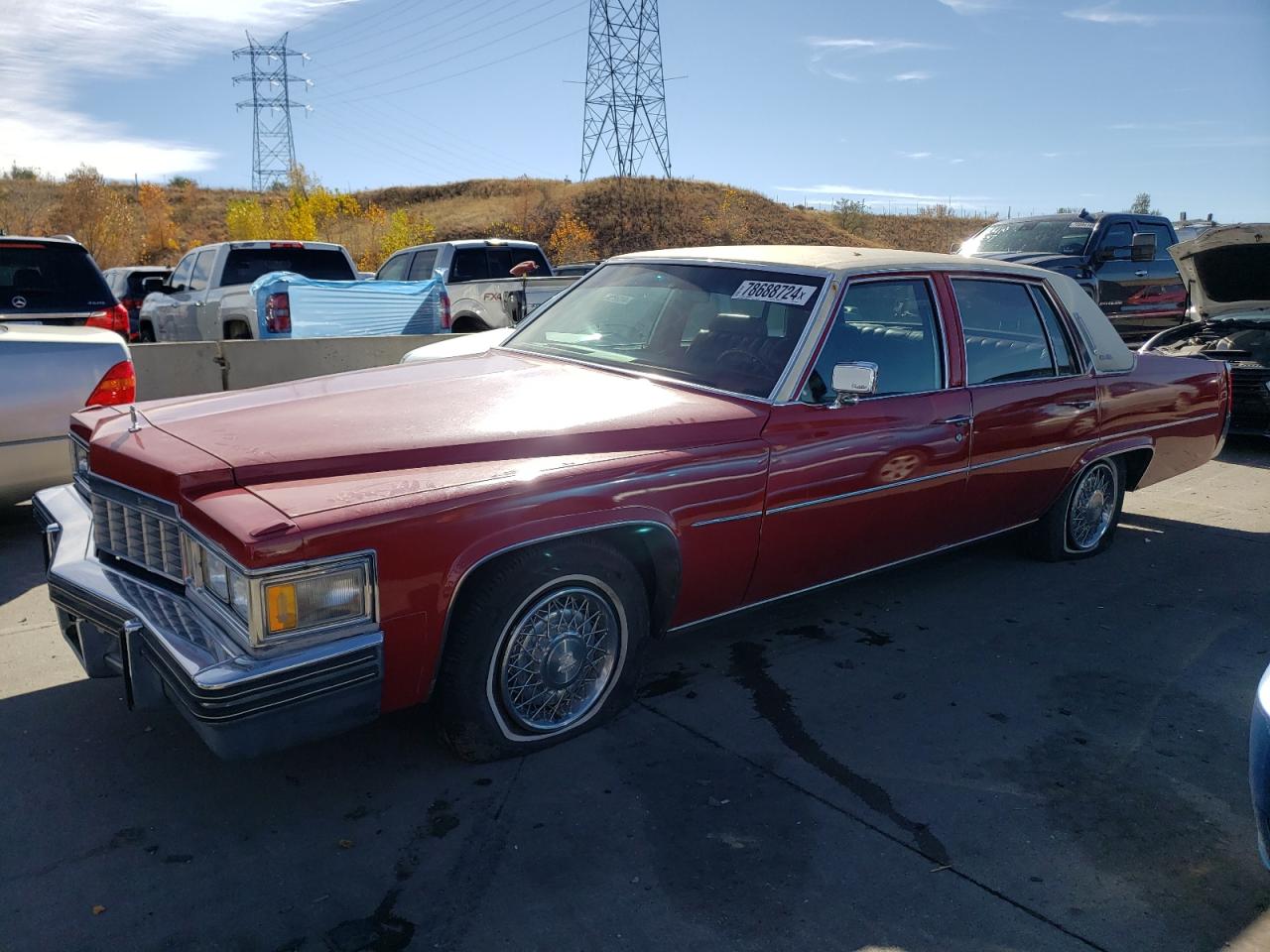 1981 Cadillac Deville VIN: 6D69T7Q251361 Lot: 78688724