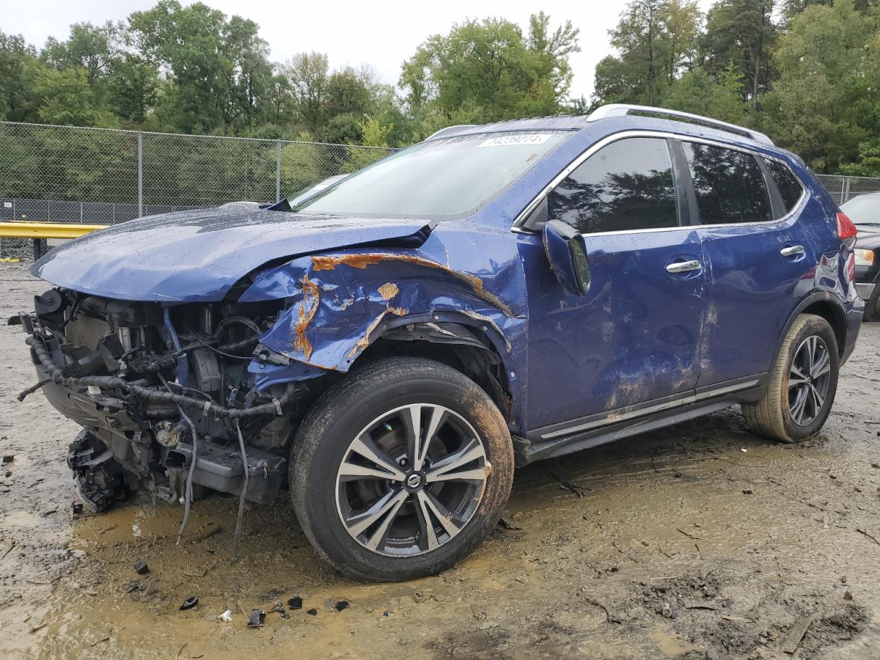 2017 Nissan Rogue S VIN: JN8AT2MV0HW027905 Lot: 74239274