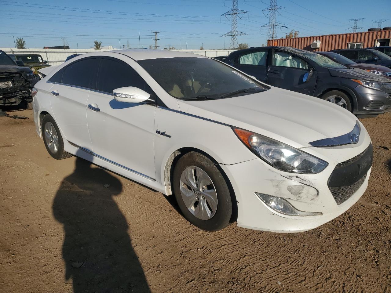 2015 Hyundai Sonata Hybrid VIN: KMHEC4A46FA139814 Lot: 76341074