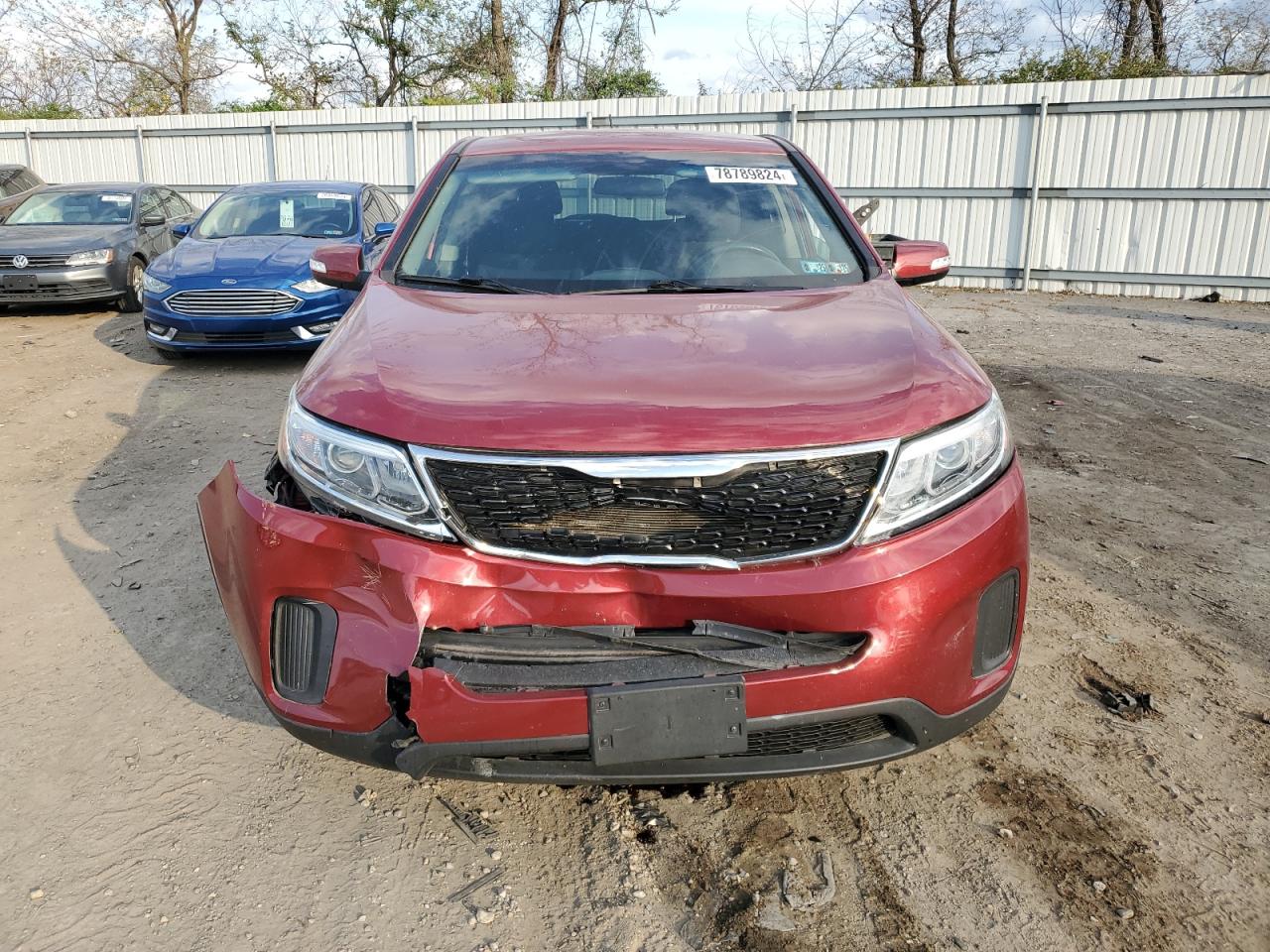 2014 Kia Sorento Lx VIN: 5XYKTCA60EG459101 Lot: 78789824