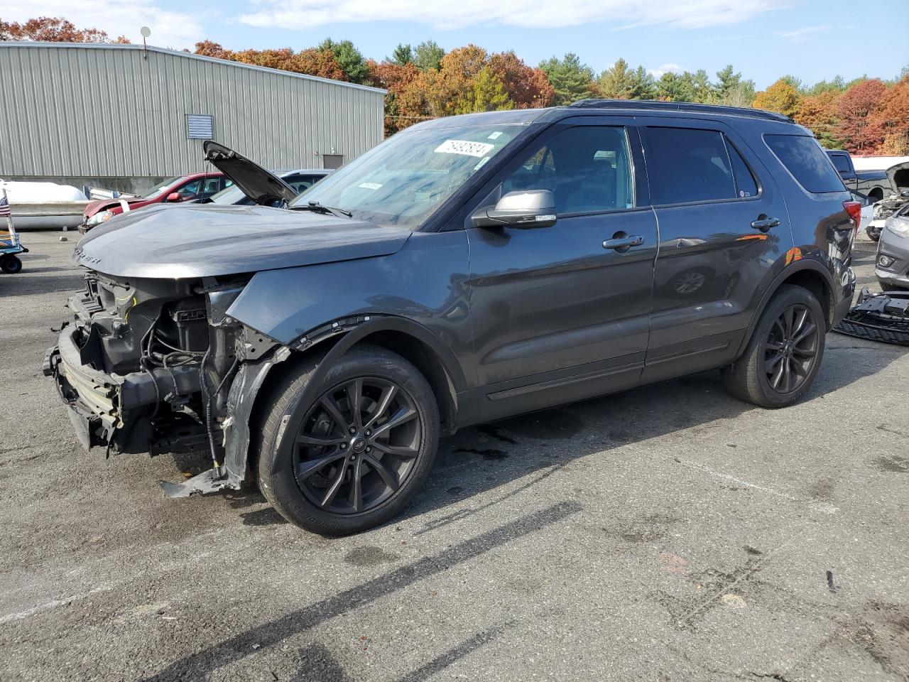 1FM5K8DH0HGD73102 2017 Ford Explorer Xlt