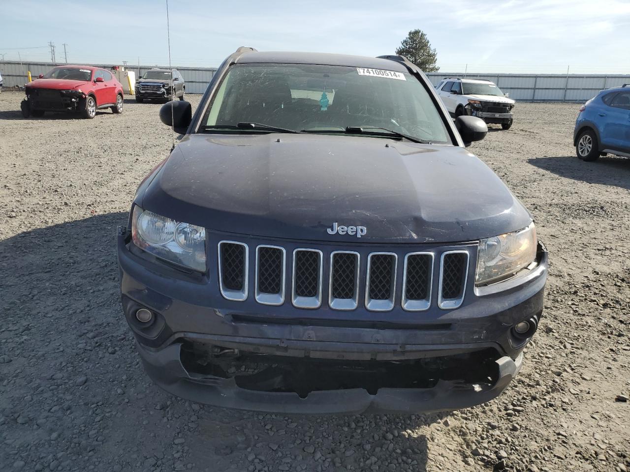 2014 Jeep Compass Sport VIN: 1C4NJDBB7ED756675 Lot: 74100514