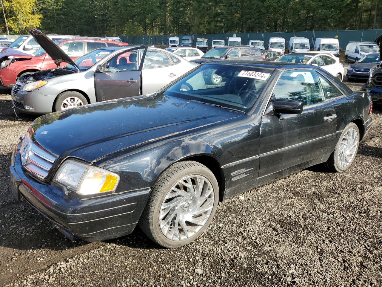 1997 Mercedes-Benz Sl 320 VIN: WDBFA63F7VF145758 Lot: 77503244