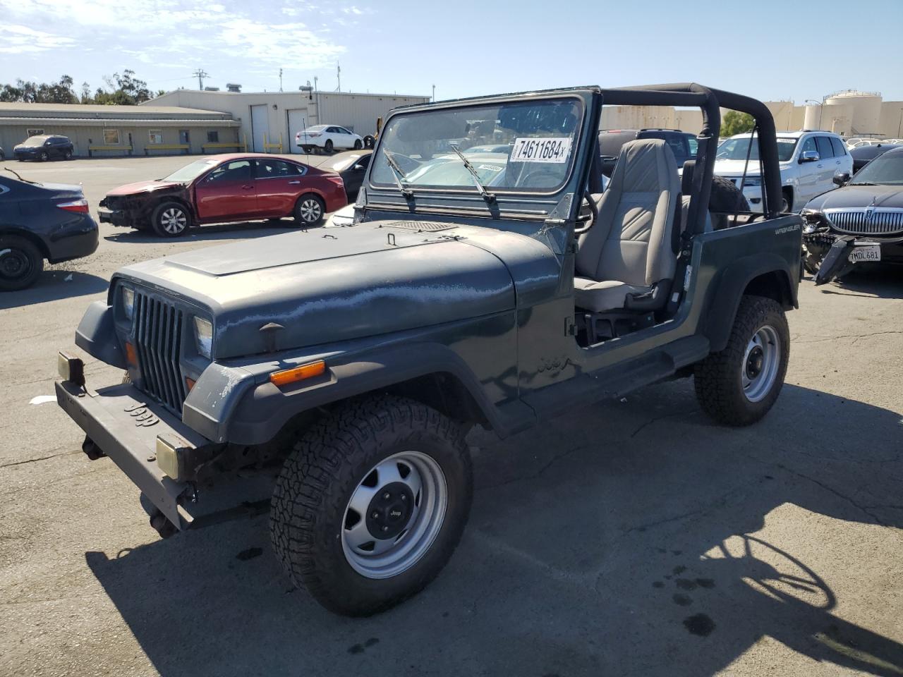 1994 Jeep Wrangler / Yj Se VIN: 1J4FY29S0RP422853 Lot: 74611684