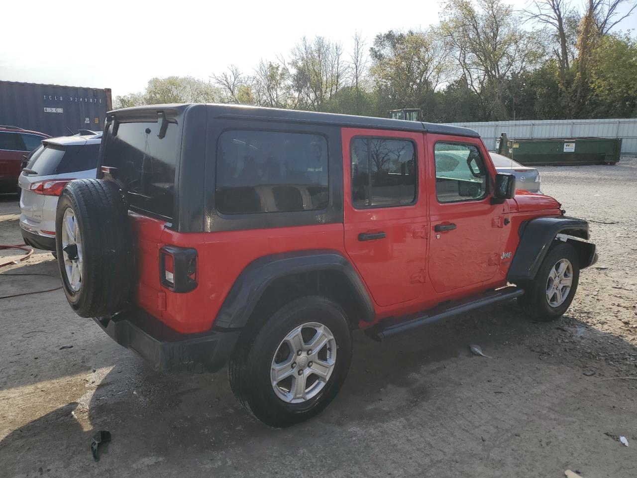 2018 Jeep Wrangler Unlimited Sport VIN: 1C4HJXDG1JW105130 Lot: 74062104