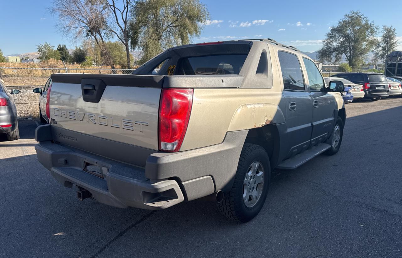 2003 Chevrolet Avalanche K1500 VIN: 3GNEK13T53G133999 Lot: 75233694