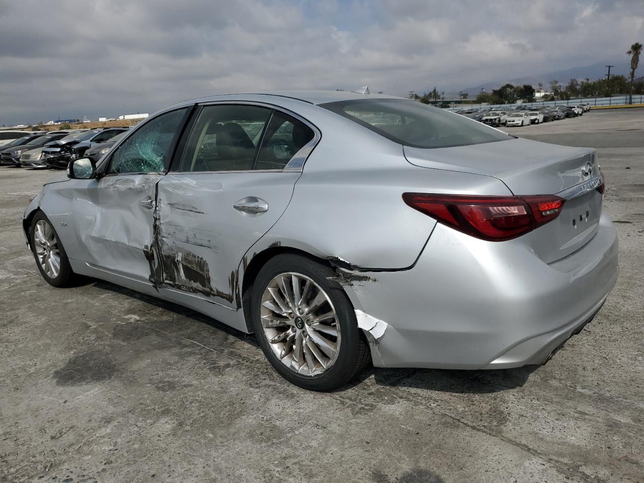 2019 Infiniti Q50 Luxe VIN: JN1EV7AP6KM517104 Lot: 77873774