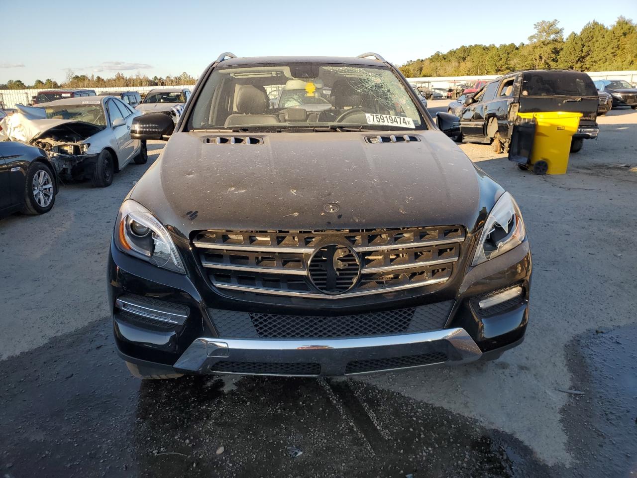 2014 Mercedes-Benz Ml 350 Bluetec VIN: 4JGDA2EB9EA289087 Lot: 75919474