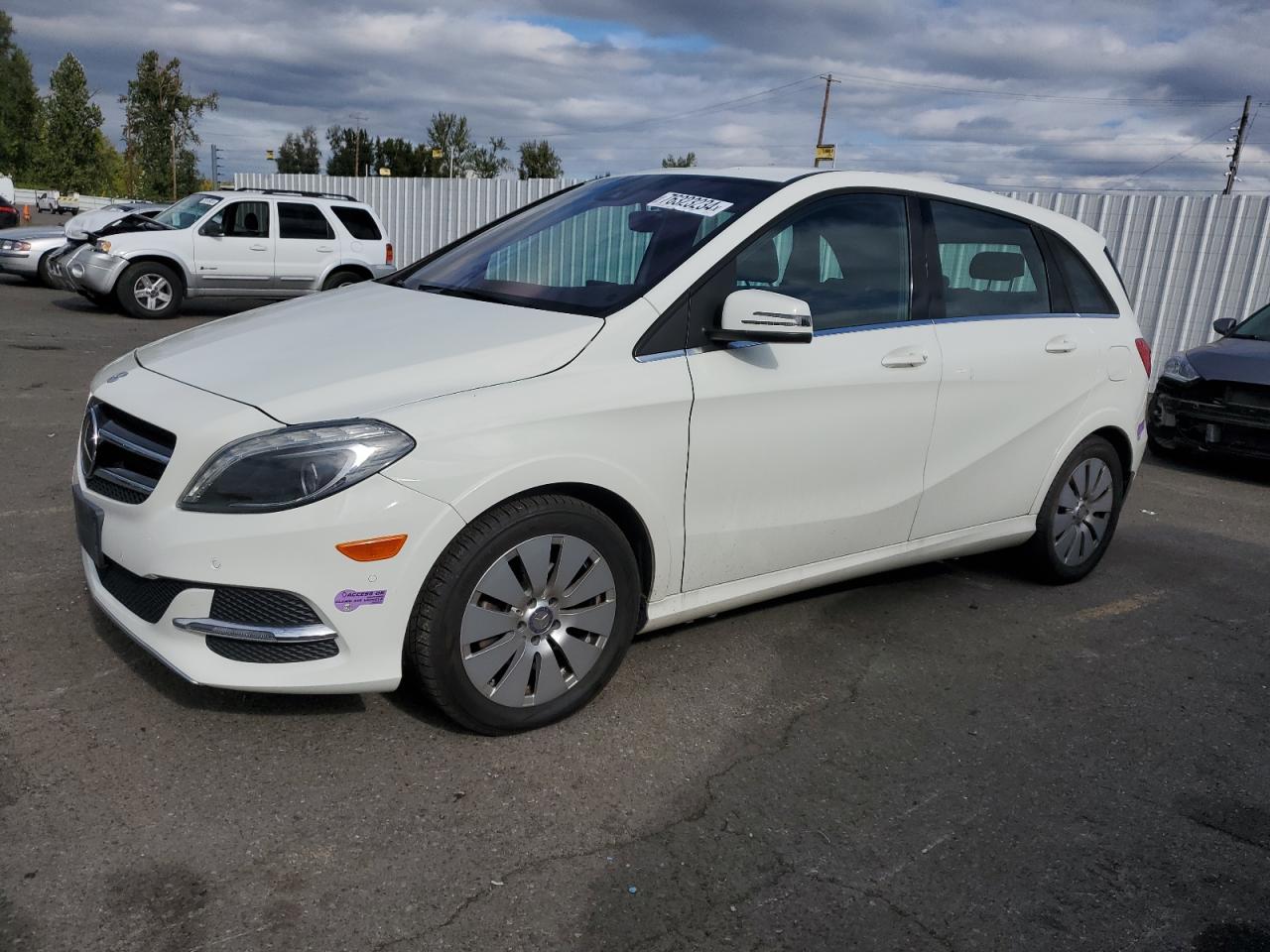 2014 Mercedes-Benz B Electric VIN: WDDVP9AB7EJ003877 Lot: 76323234