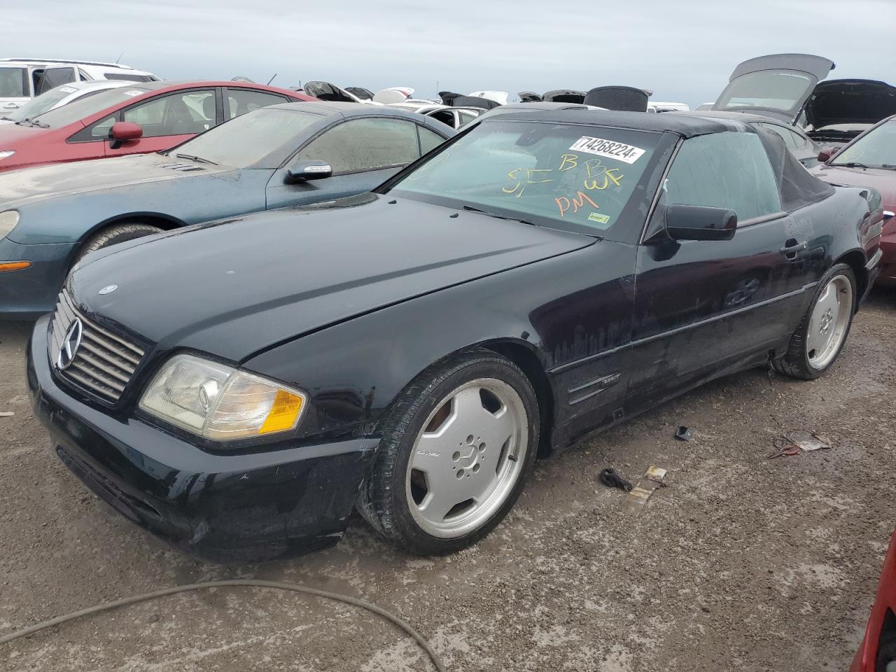 1997 Mercedes-Benz Sl 500 VIN: WDBFA67F4VF145906 Lot: 74268224