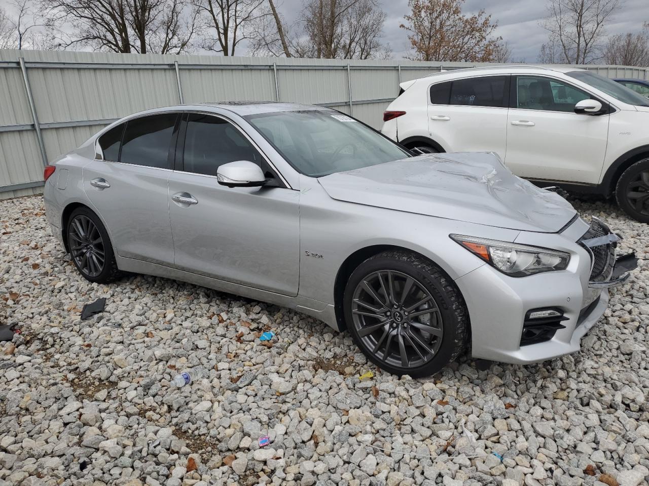 2016 Infiniti Q50 Red Sport 400 VIN: JN1FV7ARXGM451332 Lot: 78720134