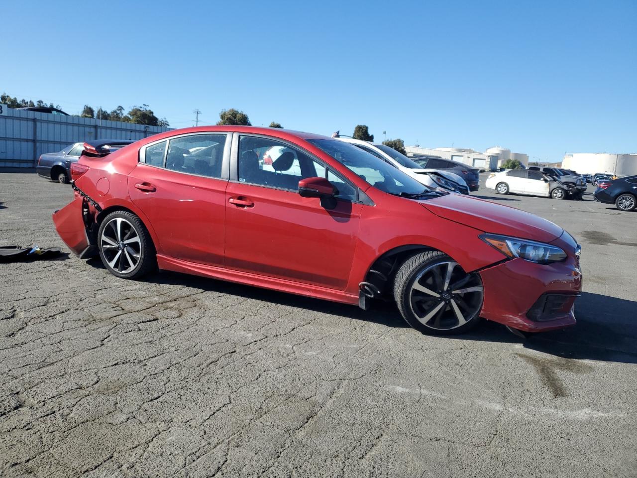 2020 Subaru Impreza Sport VIN: 4S3GKAM67L3602734 Lot: 78462304